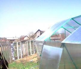 теплицы с раздвижным верхом - вариант 4
