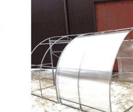 теплицы со сдвижным верхом - тип 4