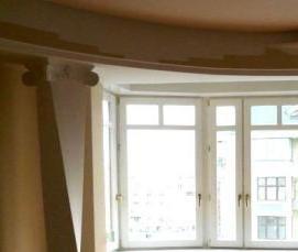 теплое алюминиевое остекление - вариант 1