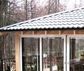 теплое безрамное остекление - модель 3