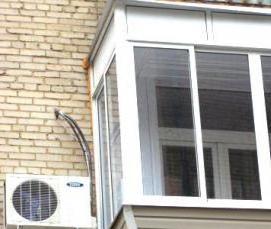 теплое остекление с выносом - тип 4