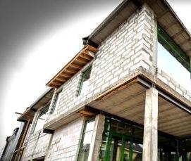 теплое витражное остекление - модель 1