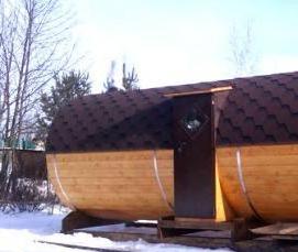 теплоизоляция бочки - модель 3