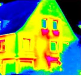 тепловизионное обследование зданий - модель 2