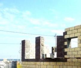 теплые керамзитобетонные блоки - модель 2