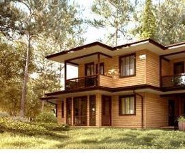 теплый клееный брус - тип 1