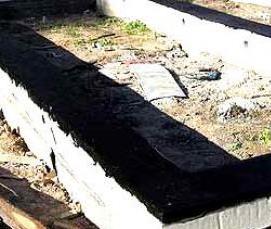 теплый ленточный фундамент - тип 3