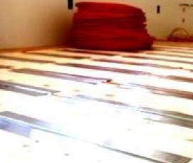 теплый пол газовый - вариант 3