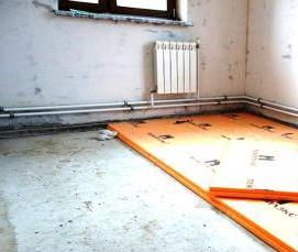 теплый пол на стену - вариант 2