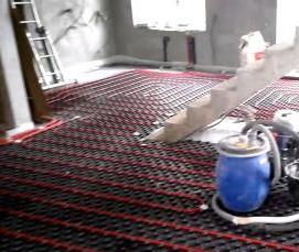 теплый пол «змейкой» - тип 3