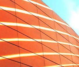 терракотовые фасадные панели - вариант 4