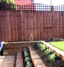 террасные грядки - модель 3