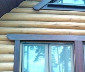 террасные окна для дачи деревянные - тип 2