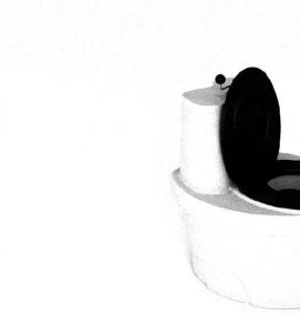 торфяной туалет 200 литров - тип 3