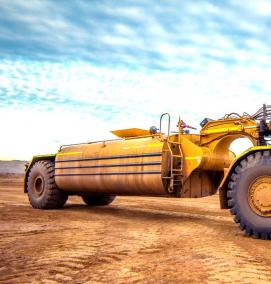 трактор скрепер - модель 3