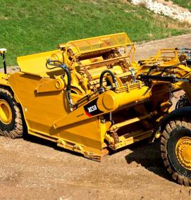 трактор скрепер - модель 2