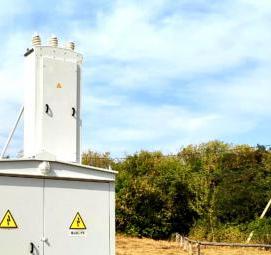 трансформаторная подстанция 10кв - модель 1