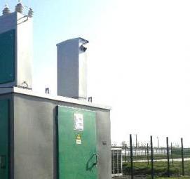 трансформаторная подстанция 10кв - модель 4