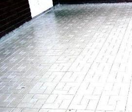 тротуарная плитка 250х250 - вариант 1