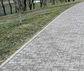 тротуарная плитка 250х250 - вариант 4