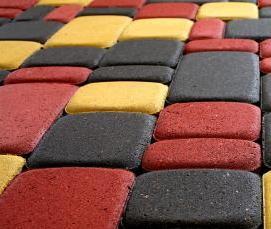 тротуарная плитка 35 35 - вариант 1