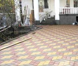 тротуарная плитка 3д ромб - тип 3