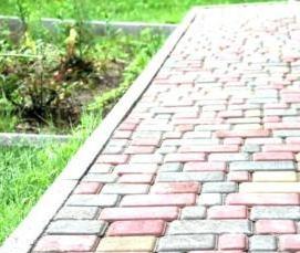 тротуарная плитка 70 на 70 - модель 1