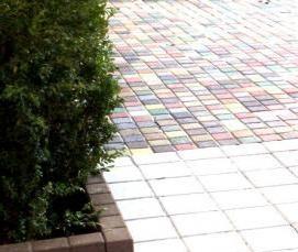 тротуарная плитка 800х400 - вариант 4