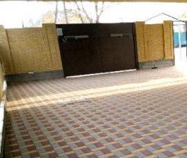 тротуарная плитка 8 см - модель 4