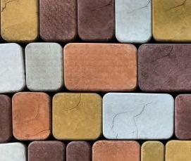 тротуарная плитка брук - тип 1