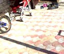 тротуарная плитка чешуя - тип 4