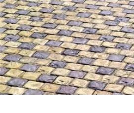 тротуарная плитка чешуя - тип 2