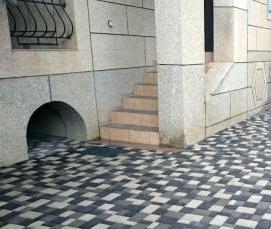 тротуарная плитка цветок - модель 3