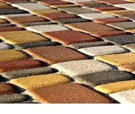 тротуарная плитка для дорожек 500х500 - вариант 2