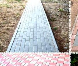 тротуарная плитка елочкой - вариант 3