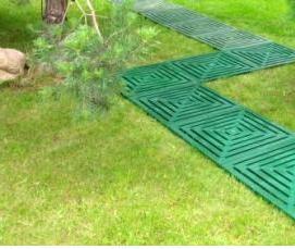 тротуарная плитка из пластика - модель 3