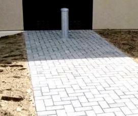тротуарная плитка кирпичик - тип 4