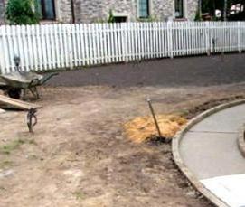 тротуарная плитка на бетонное основание - тип 3