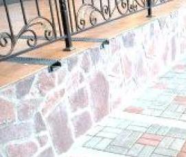 тротуарная плитка на цементно песчаном растворе - модель 3