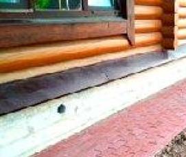 тротуарная плитка под отмостку - вариант 2