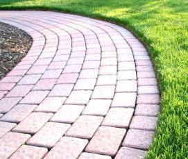 тротуарная плитка под траву - вариант 4