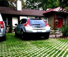 тротуарная плитка под траву - вариант 2