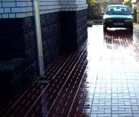 тротуарная плитка серого цвета - тип 3