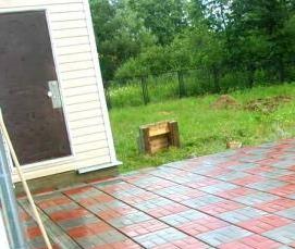 тротуарная плитка шахматка - модель 3