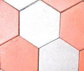 тротуарная плитка шестигранник - тип 3