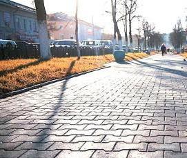 тротуарная плитка толщина 20 мм - вариант 1