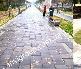 тротуарная плитка толщиной 30 мм - вариант 2