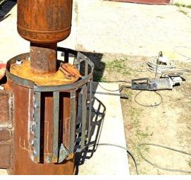 труба для печи нержавеющая - модель 1