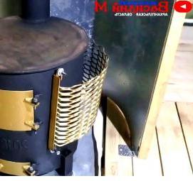 труба для печи нержавеющая - модель 3