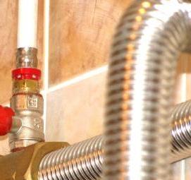 труба газовая нержавеющая гофрированная - тип 1